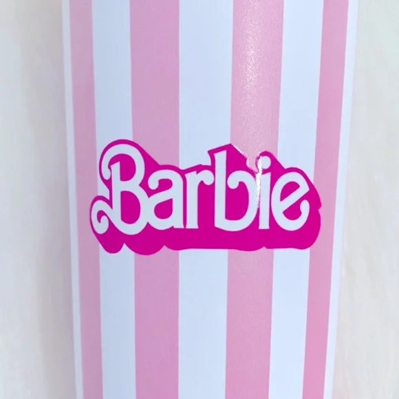 Barbie The Movie Stainless Steel Tumbler NWT Excellent Condition - Picture 2 of 10